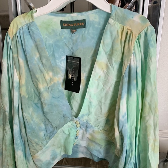 Tie Dye Crop Top - Picture 3 of 9